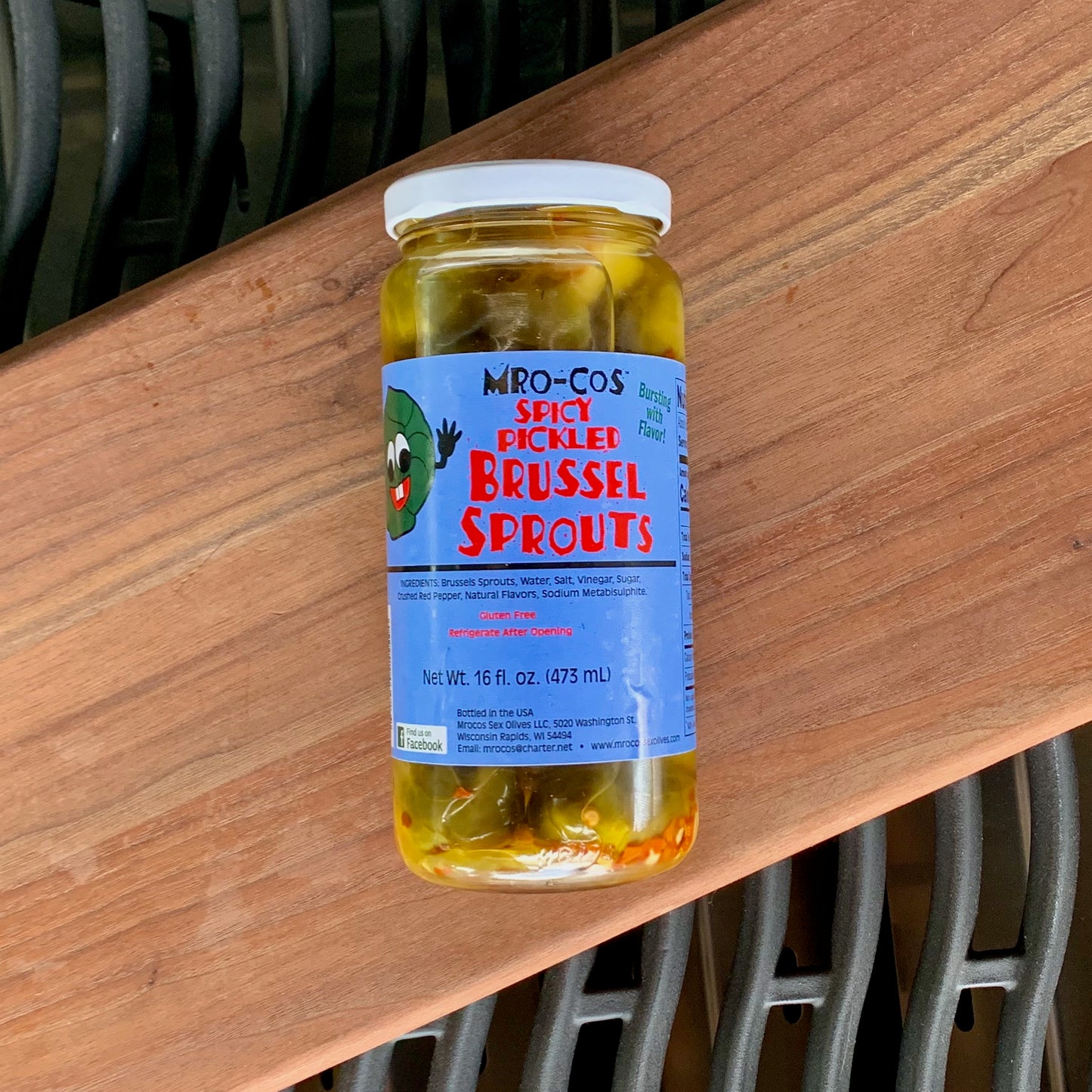 Mro-Cos Spicy Pickled Brussel Sprouts image 0