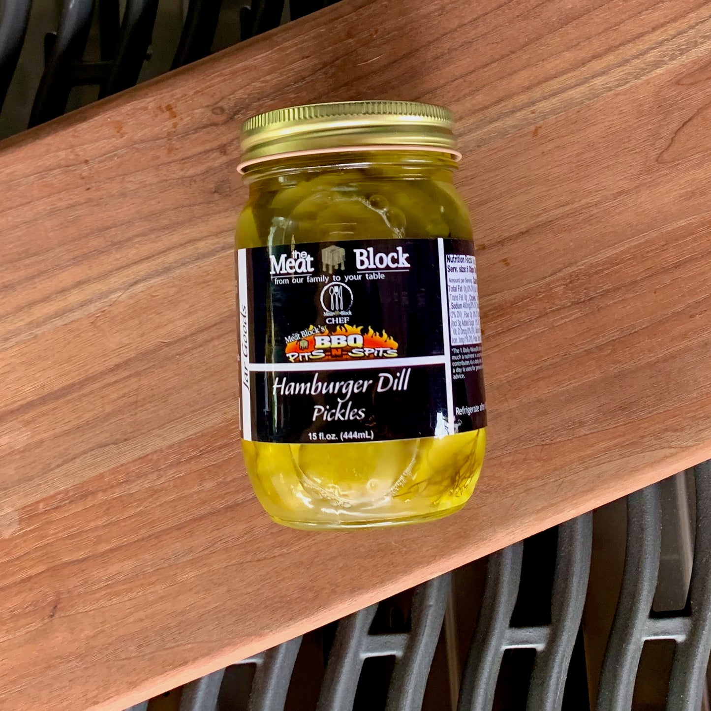 The Meat Block's Hamburger Dill Pickles image 0