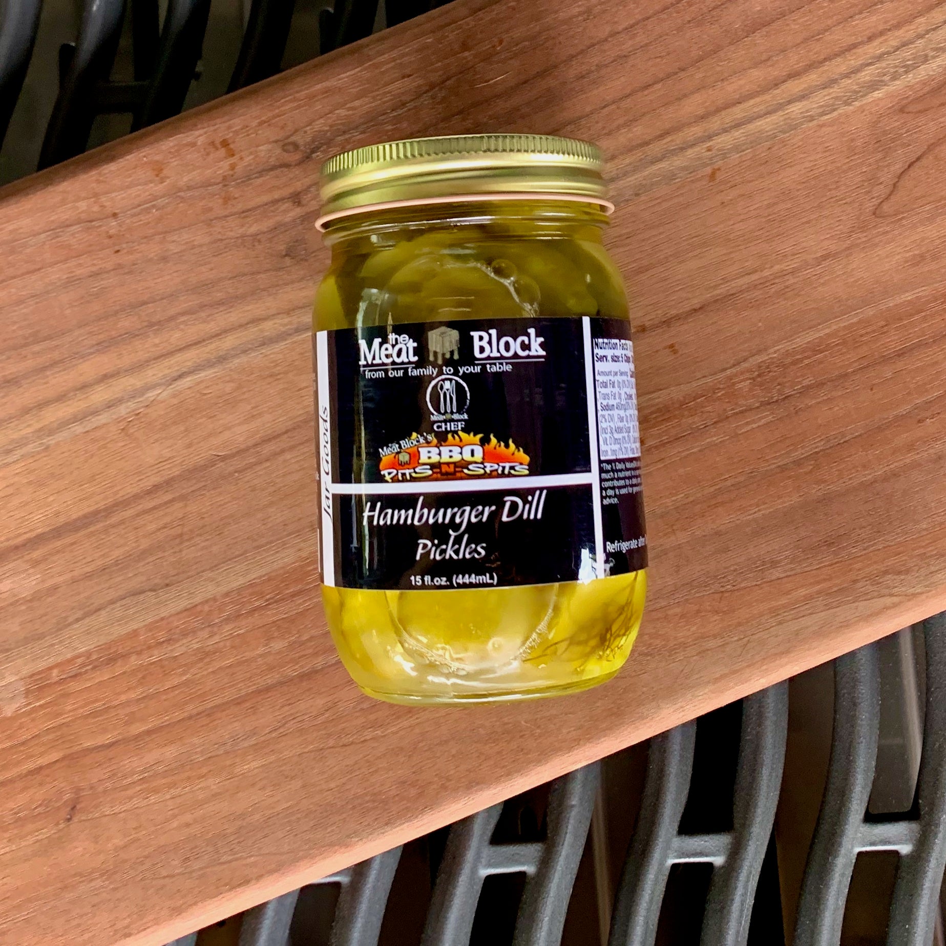 The Meat Block's Hamburger Dill Pickles image 0