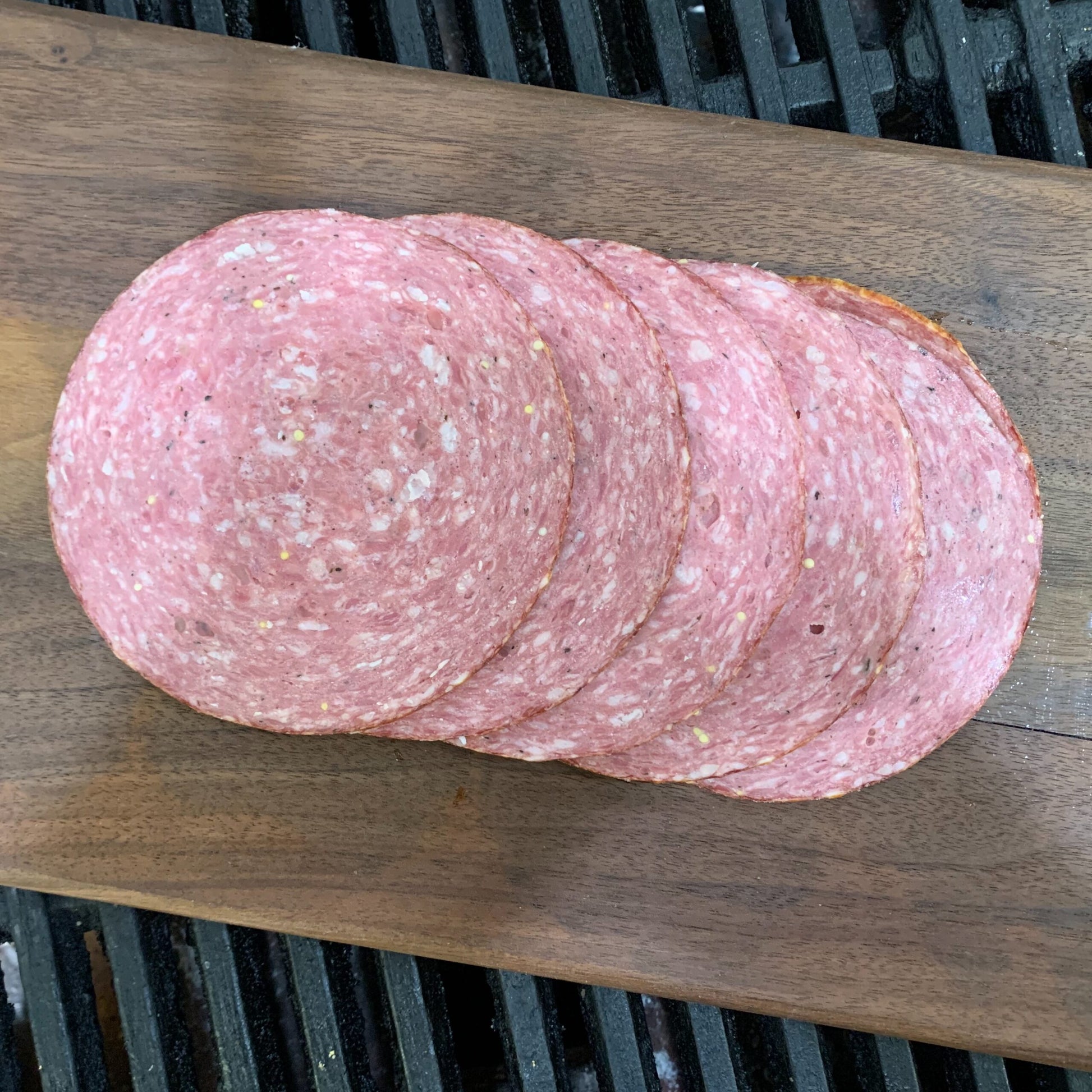 German Style Slicing Summer Sausage image 0