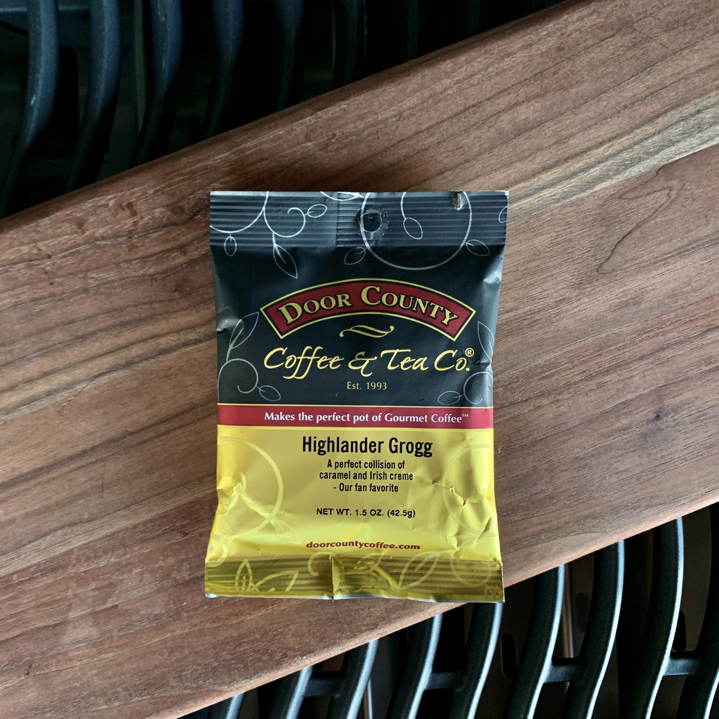 Door County Coffee Grounds - Highlander Grogg, 1.5 ounces image