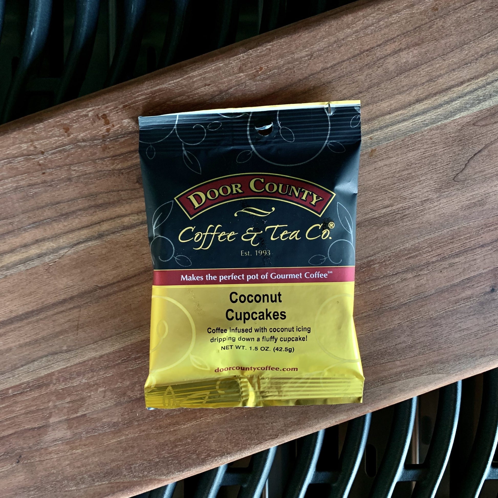 Door County Coffee Grounds - Coconut Cupcakes, 1.5 ounces image