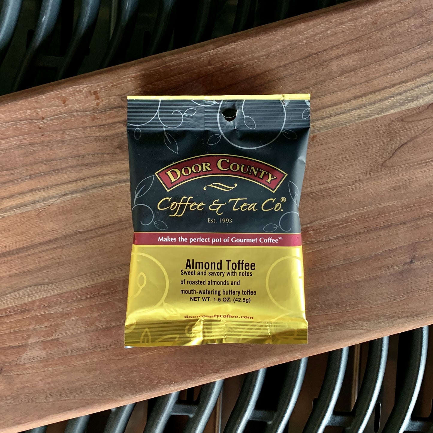 Door County Coffee Grounds - Almond Toffee, 1.5 ounces image