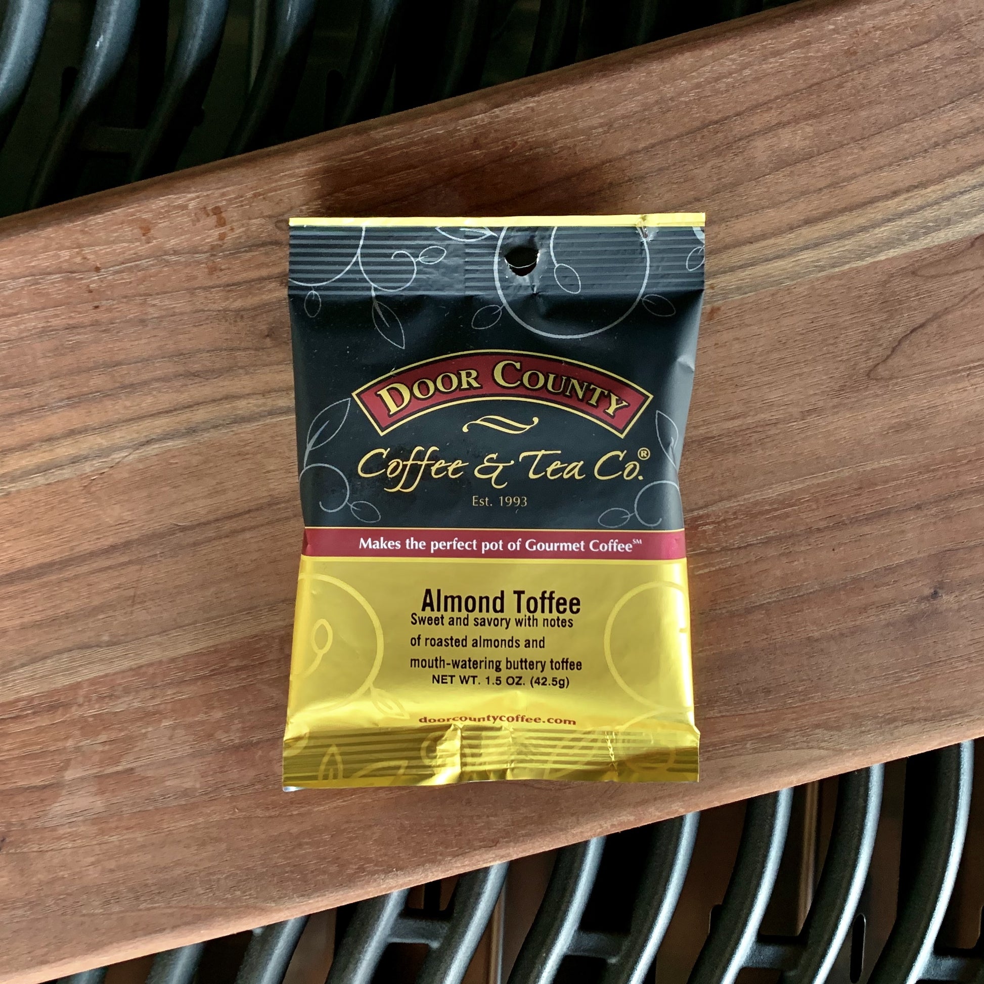 Door County Coffee Grounds - Almond Toffee, 1.5 ounces image