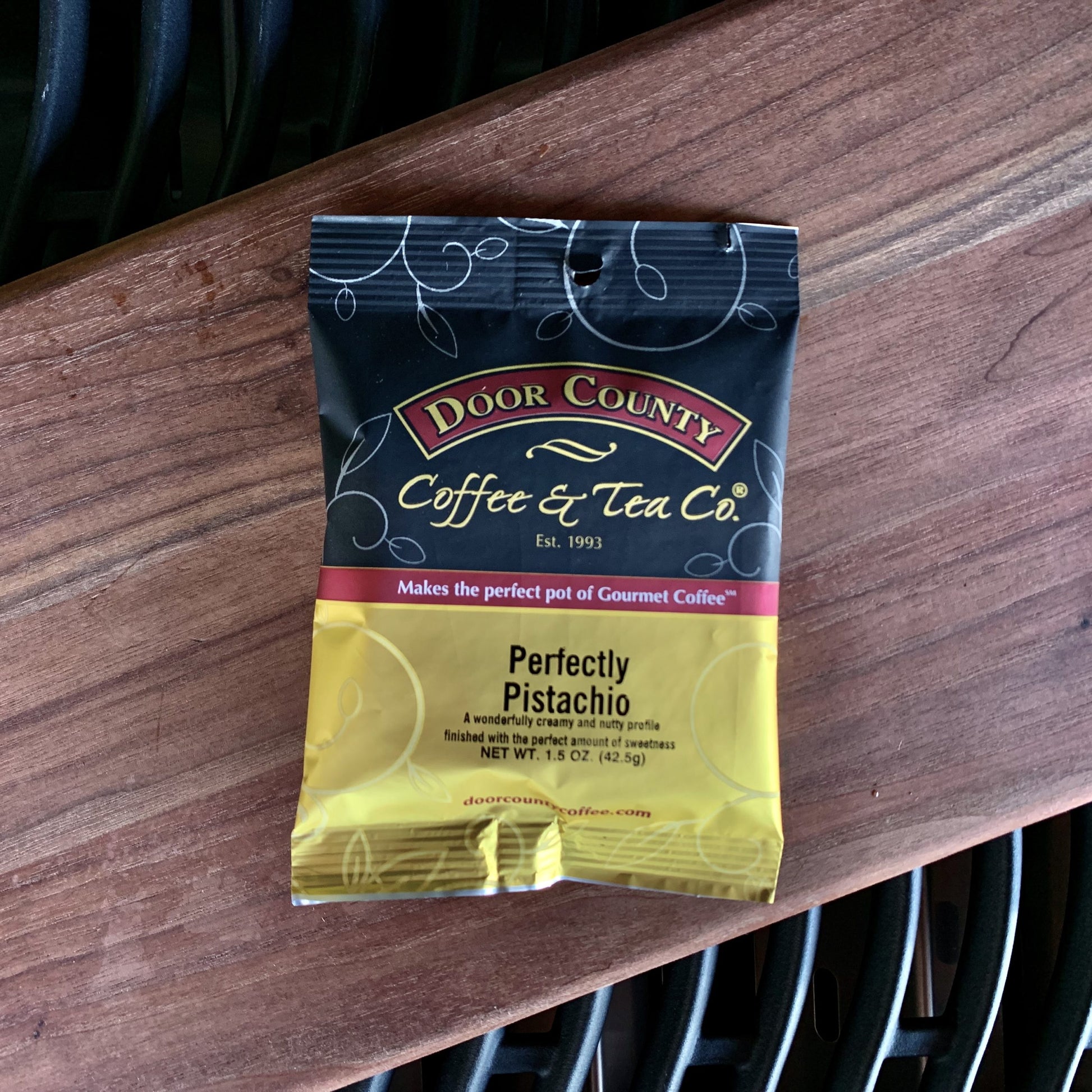 Door County Coffee Grounds - Perfectly Pistacio, 1.5 ounces image