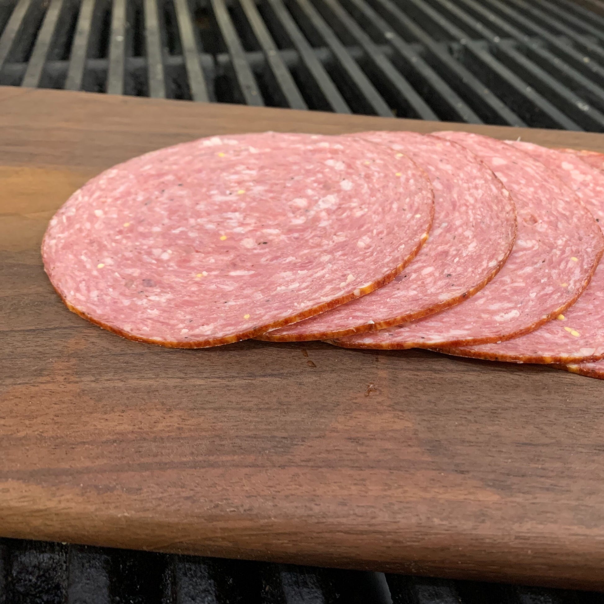 German Style Slicing Summer Sausage image 1