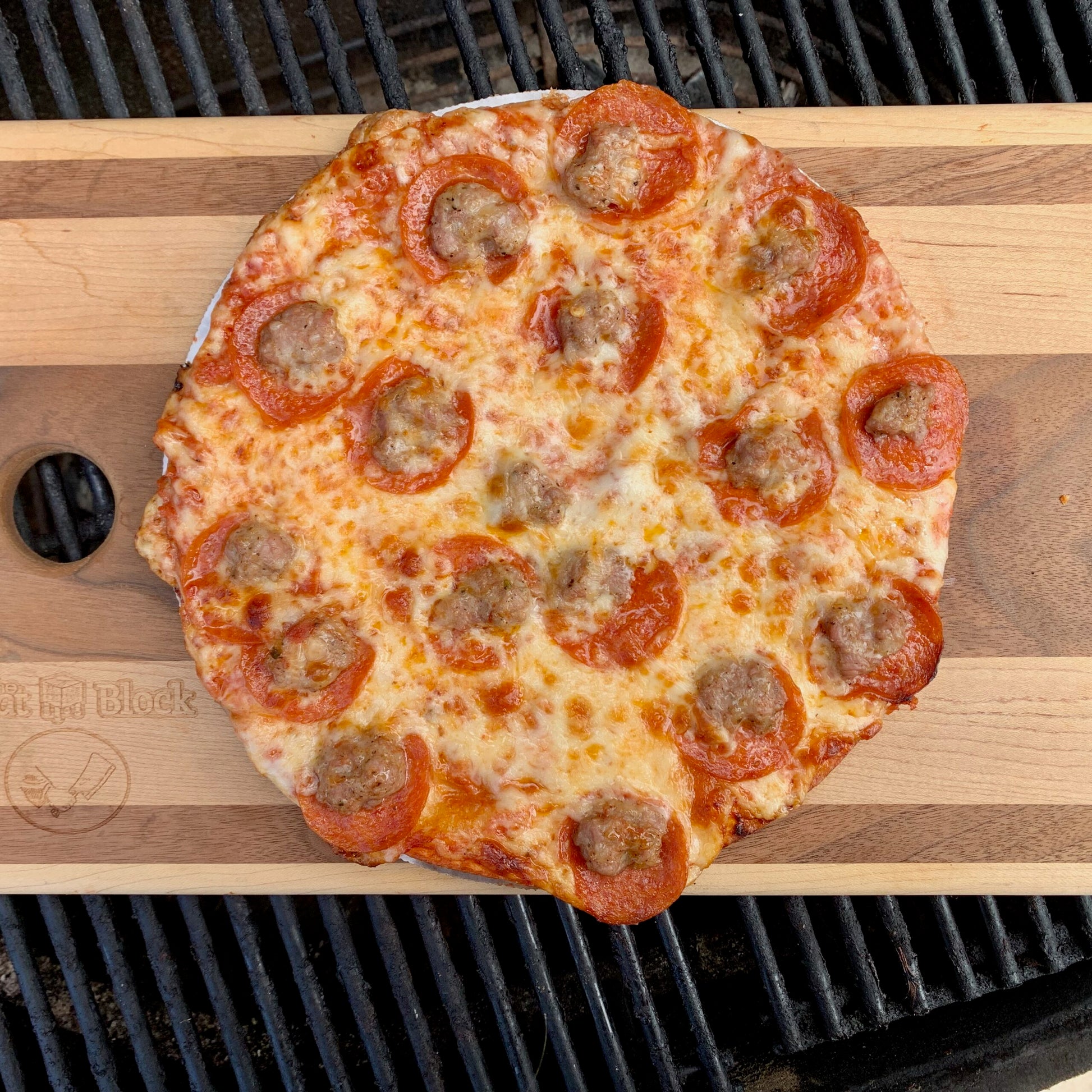 Sausage & Pepperoni Pizza image 1