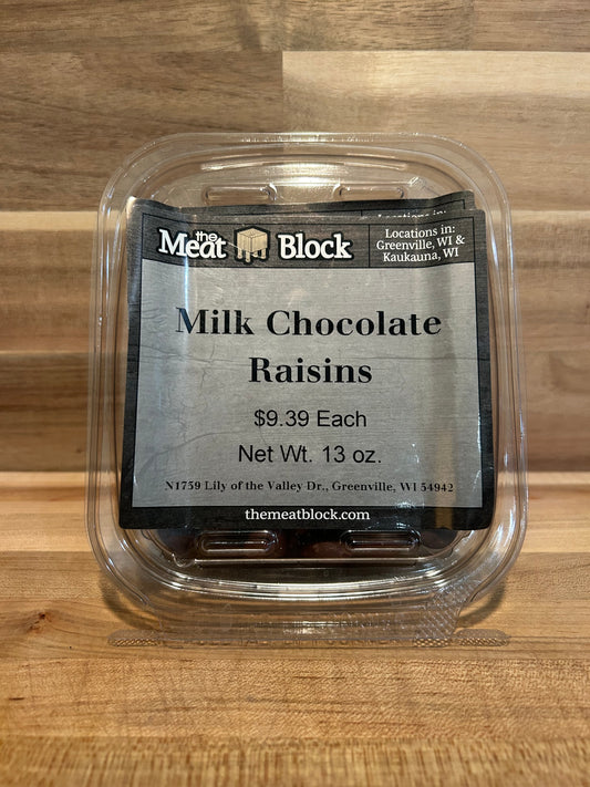 Milk Chocolate Covered Raisins