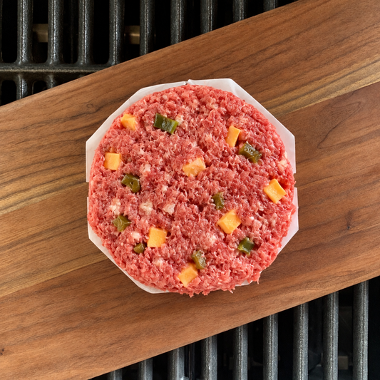 Jalapeno Cheese Beef Patties - 16 oz