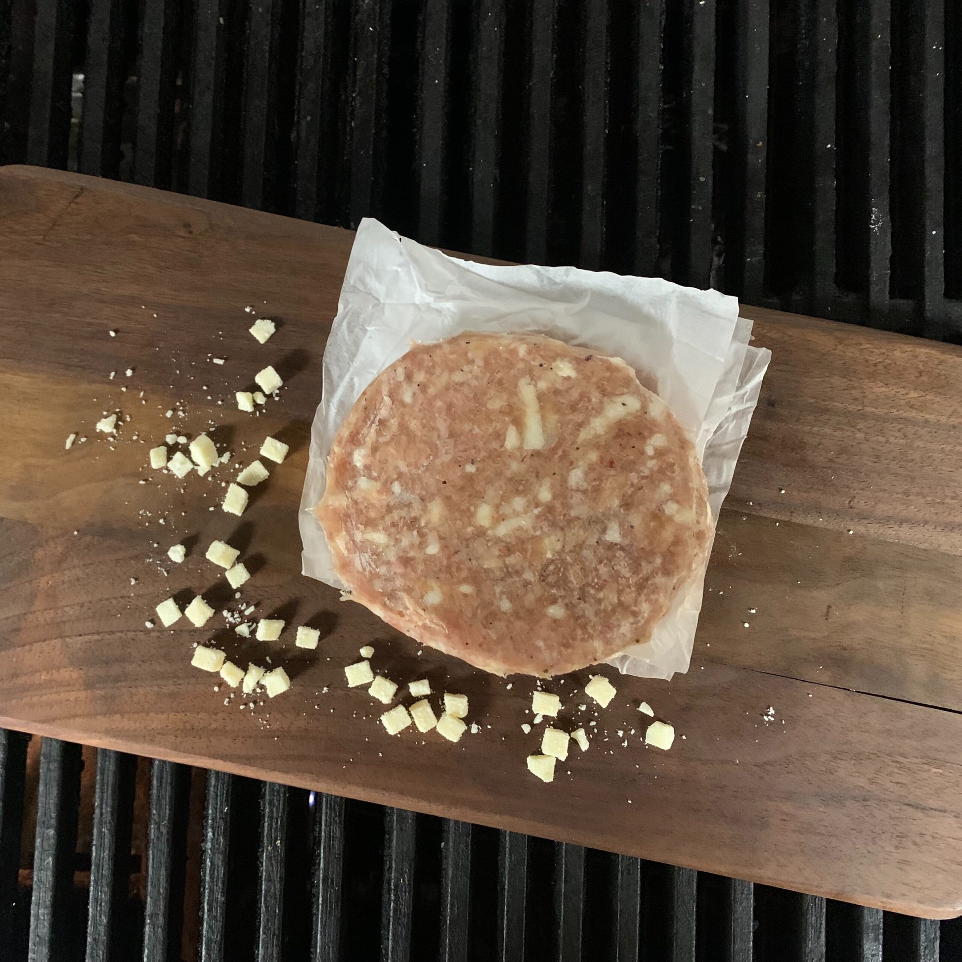 Chicken Cordon Bleu Bratwurst Patties image 0