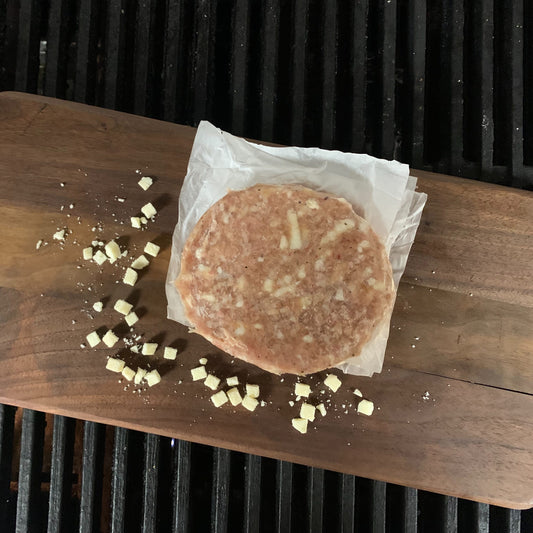 Chicken Cordon Bleu Bratwurst Patties image 0