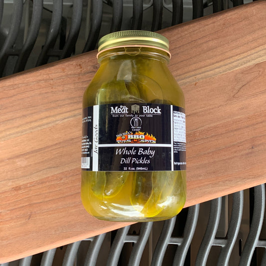 The Meat Block's Whole Baby Dill Pickles image 0