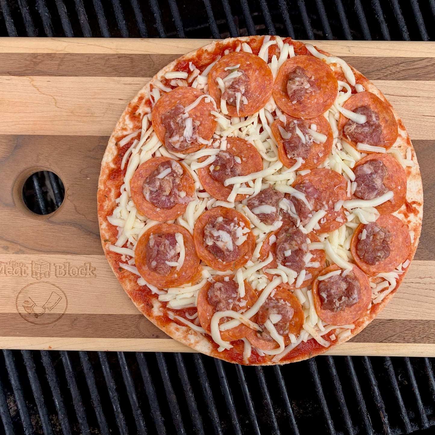 Sausage & Pepperoni Pizza - Sweet &amp; Mild image