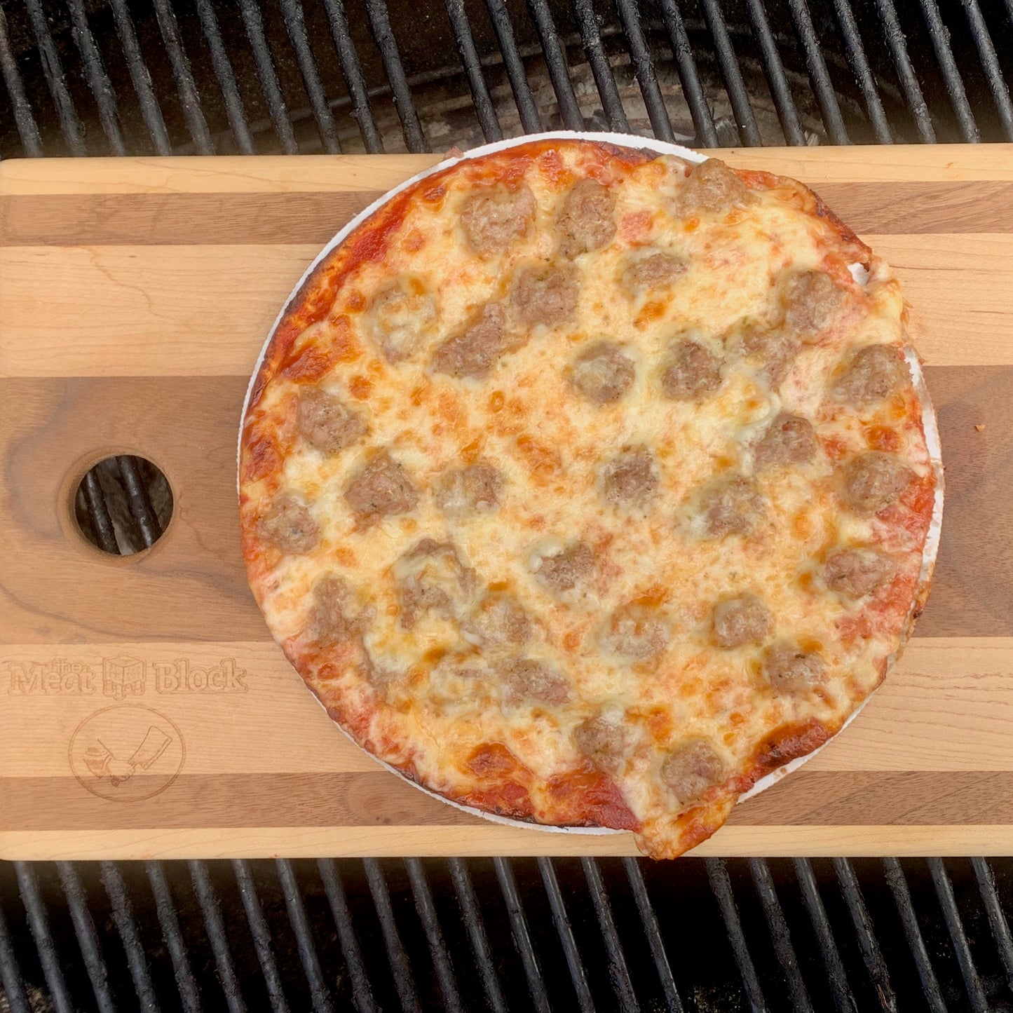 Cheese & Sausage Pizza image 1