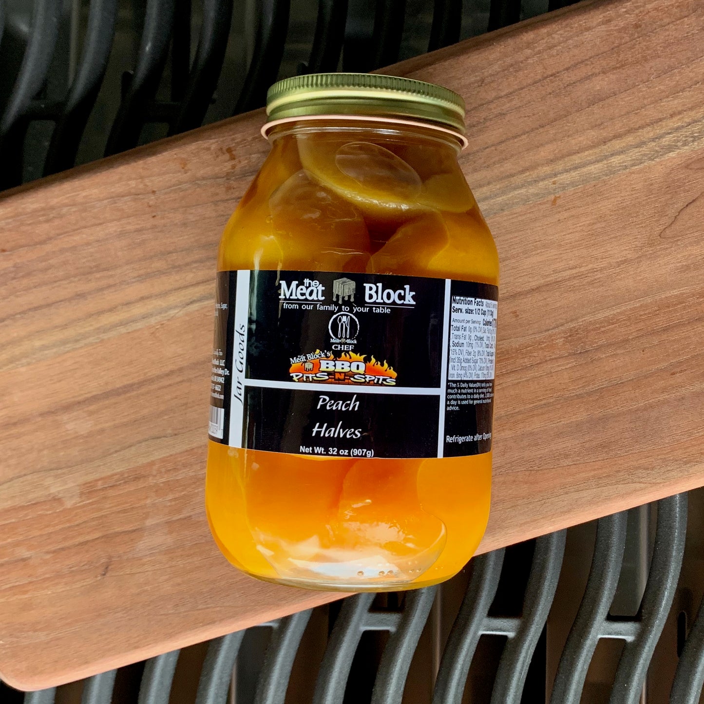 The Meat Block's Peach Halves image 0
