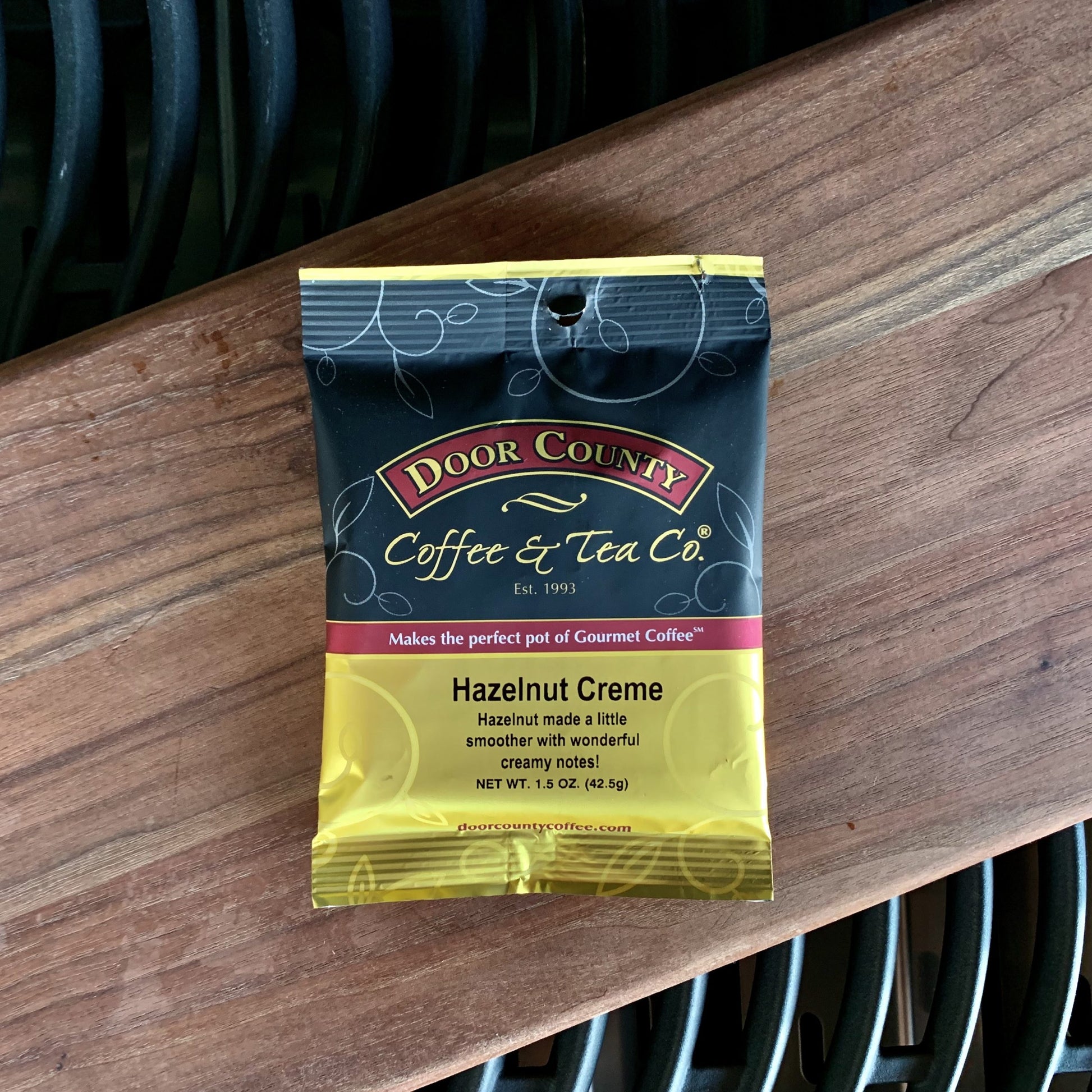 Door County Coffee Grounds - Hazelnut Creme, 1.5 ounces image