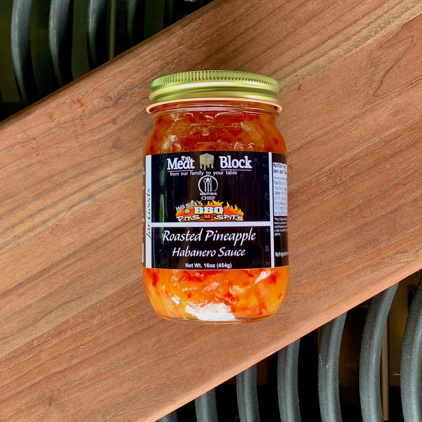 The Meat Block's Roasted Pineapple Habanero Sauce image 0