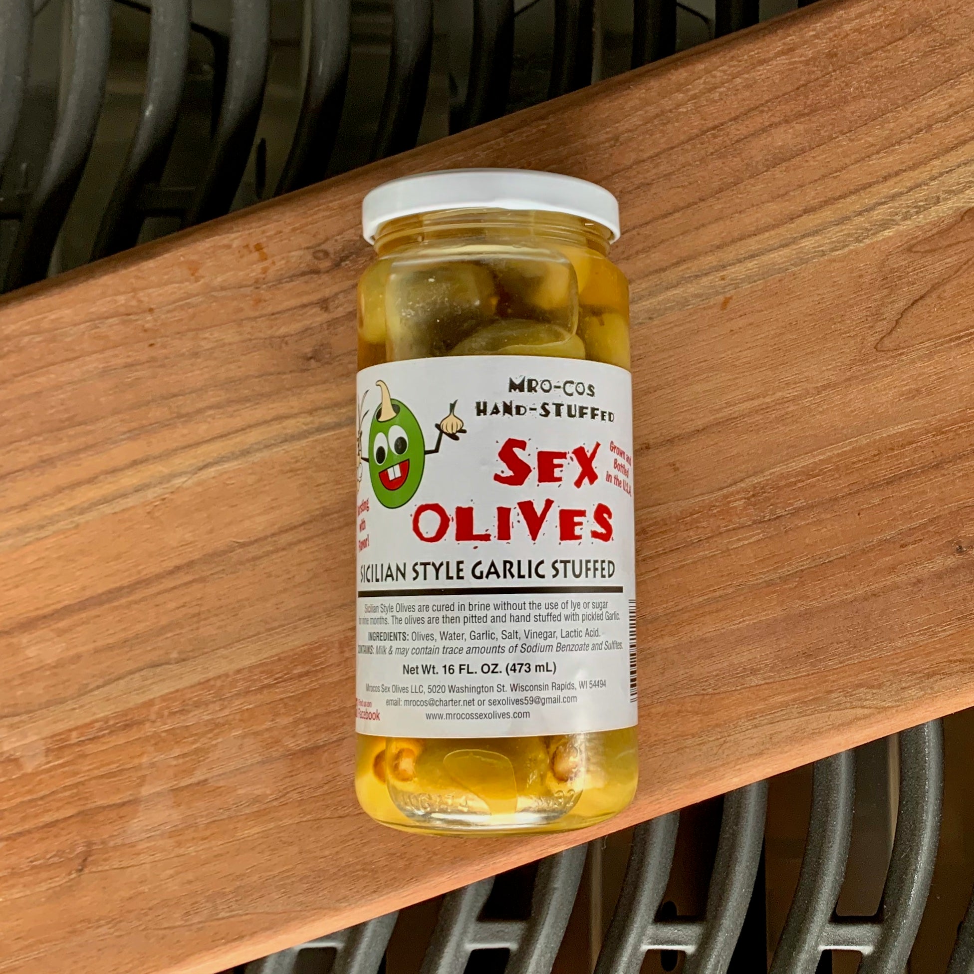 Mro-Cos Sex Olives – The Meat Block