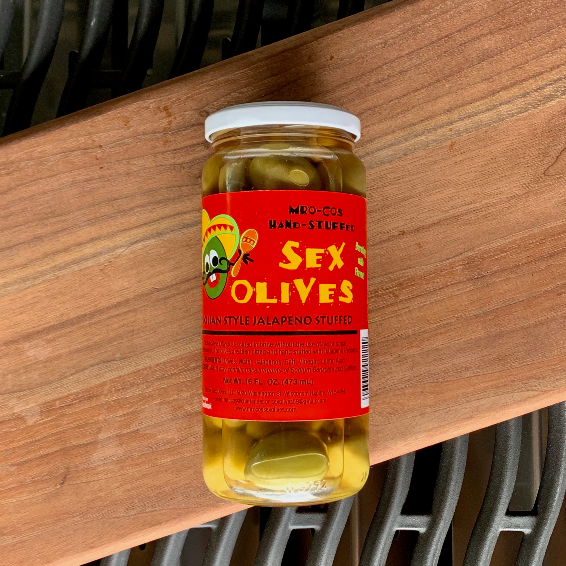 Mro-Cos Sex Olives – The Meat Block