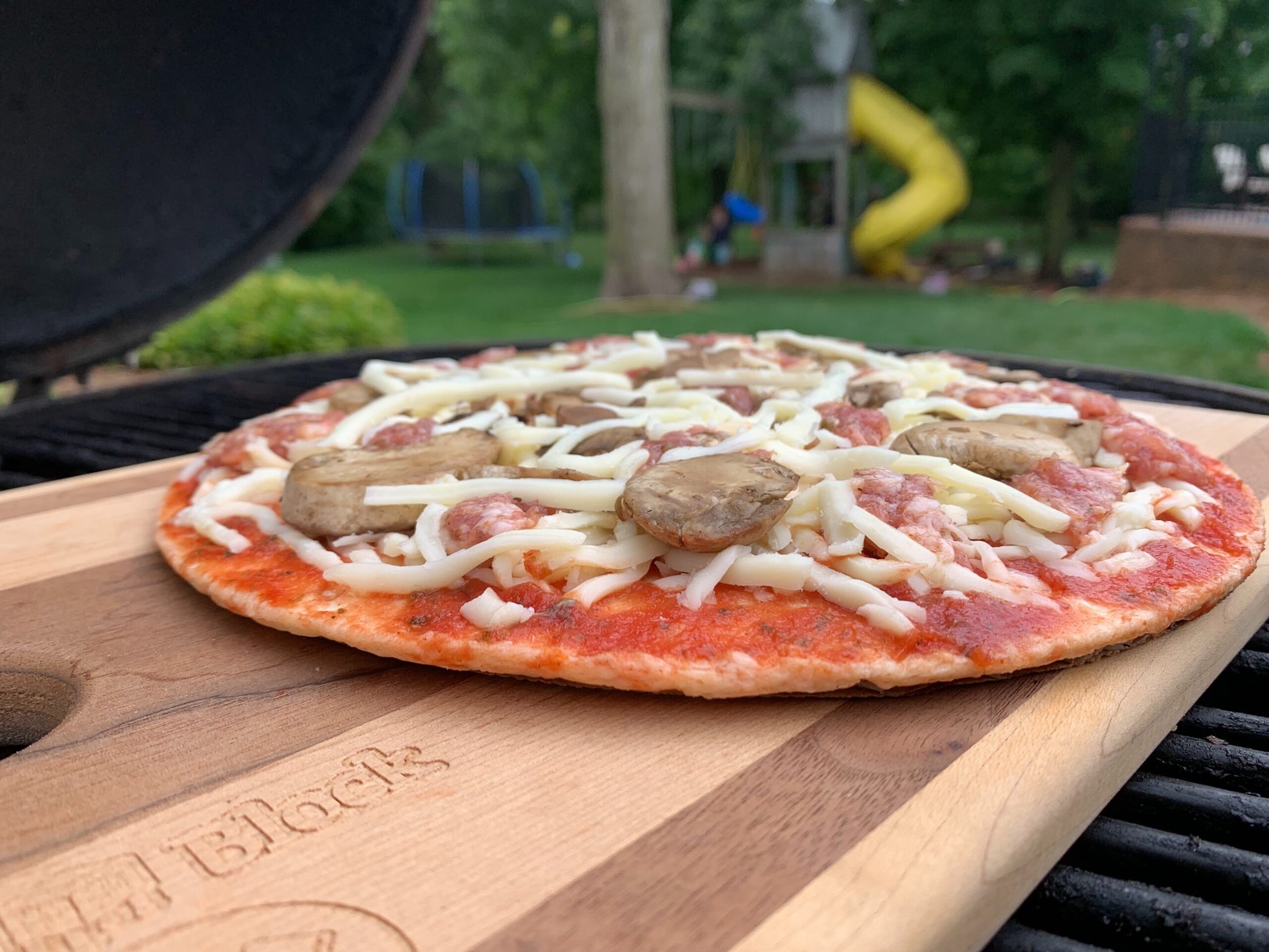 Sausage and Mushroom Pizza image 2